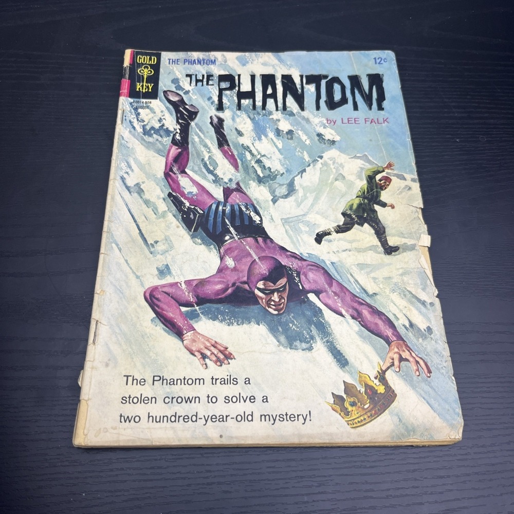 The Phantom #13 1965 Gold Key Stolen Crown Mystery Lee Falk Comic